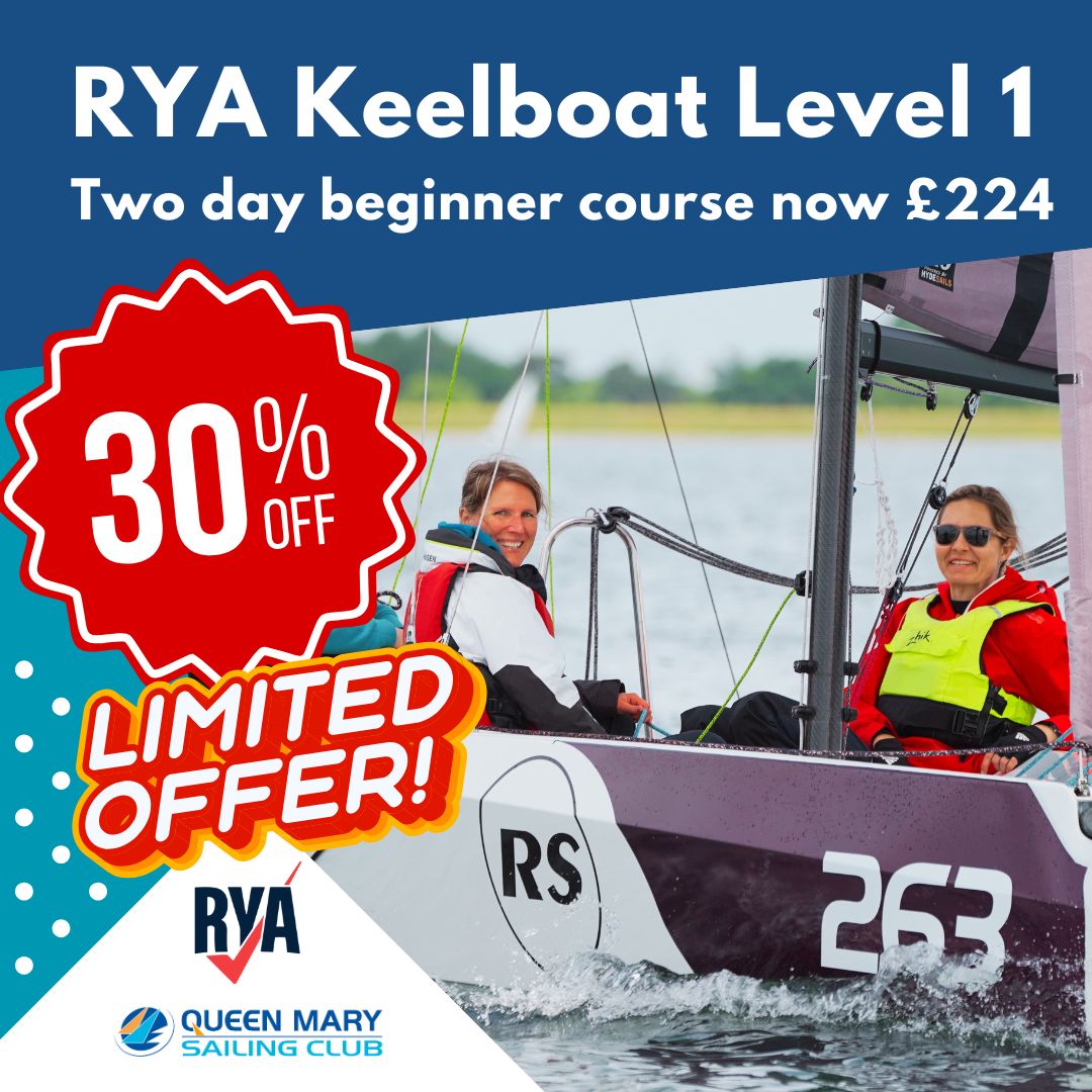 30 off RYA Keelboating 3