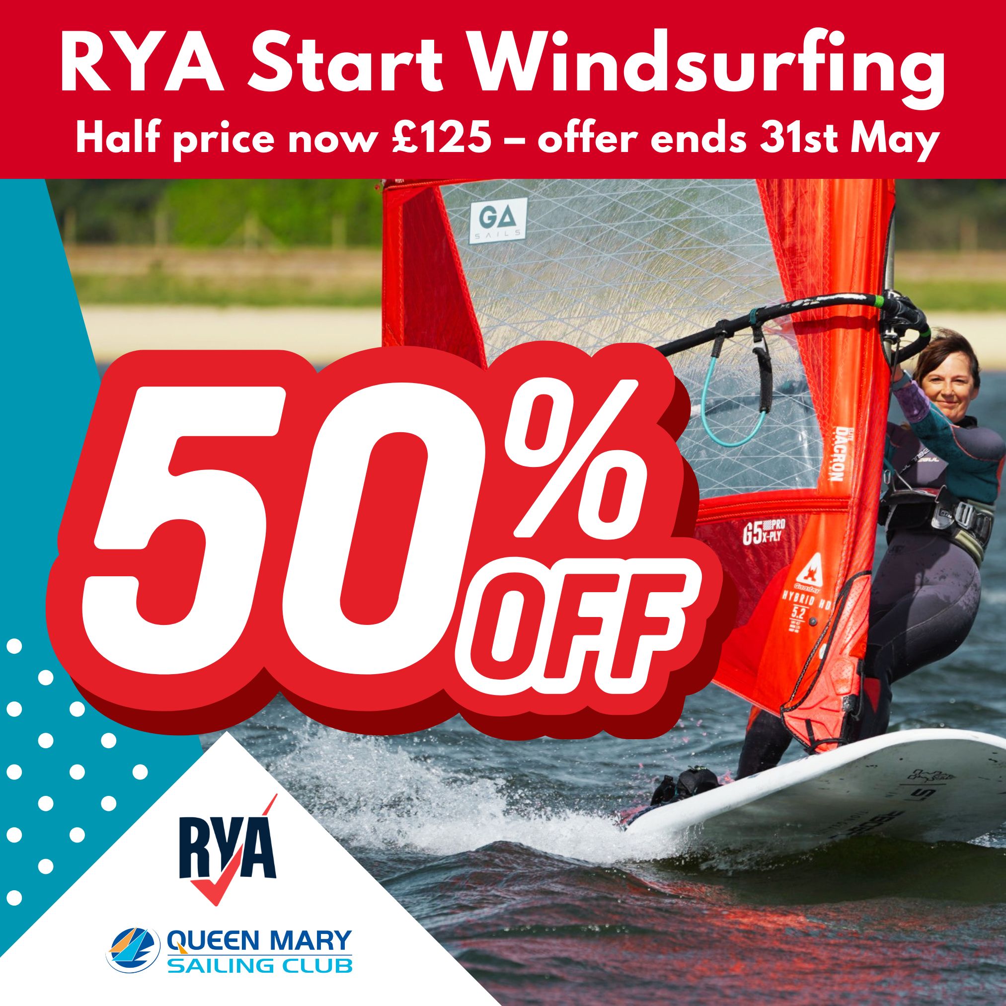 30 off RYA Start Windsurfing 2