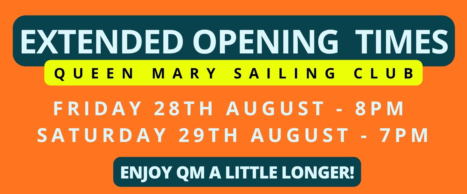 Extended Opening Hours 1