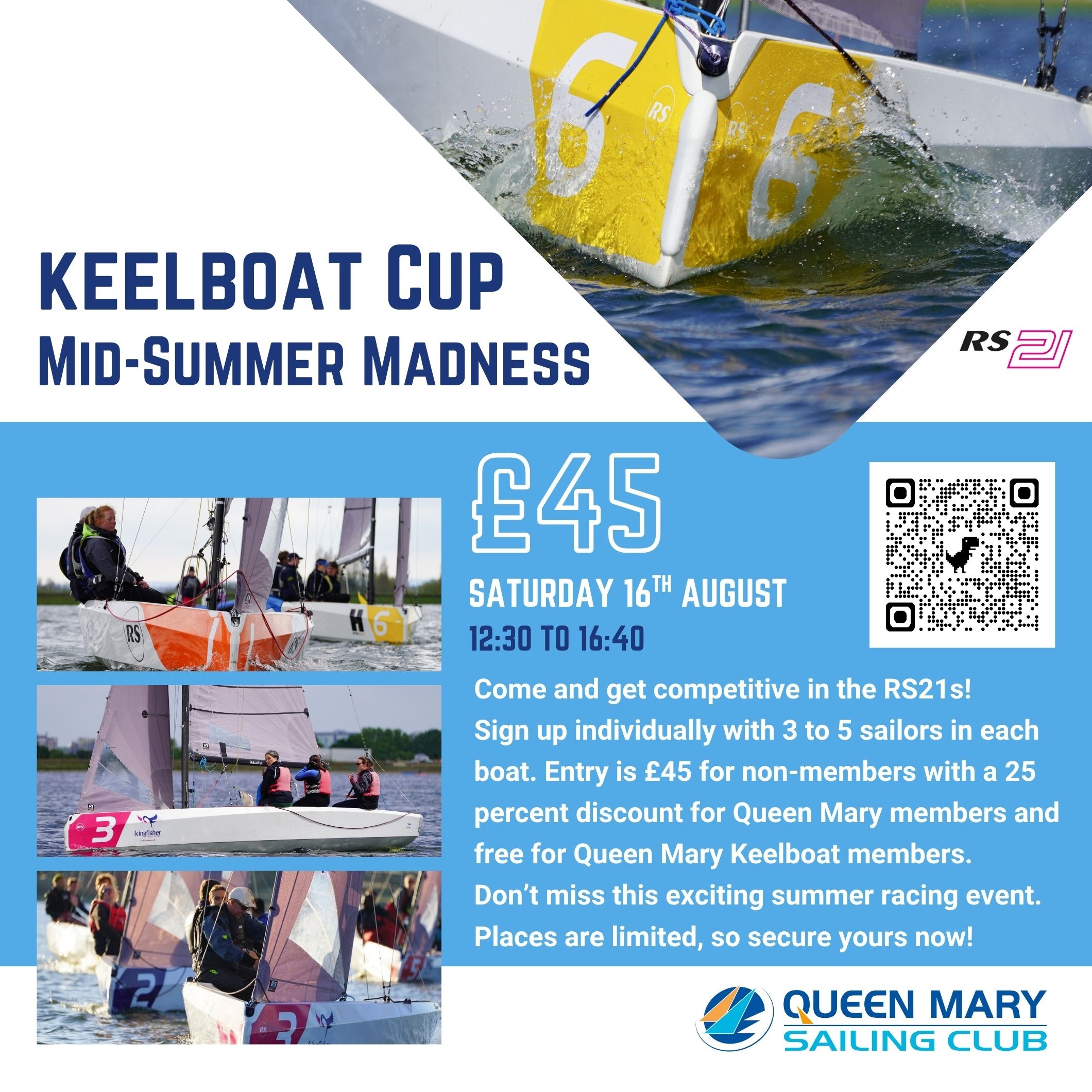 Keelboat Cup Mid Summer Madness Saturday 16th August 