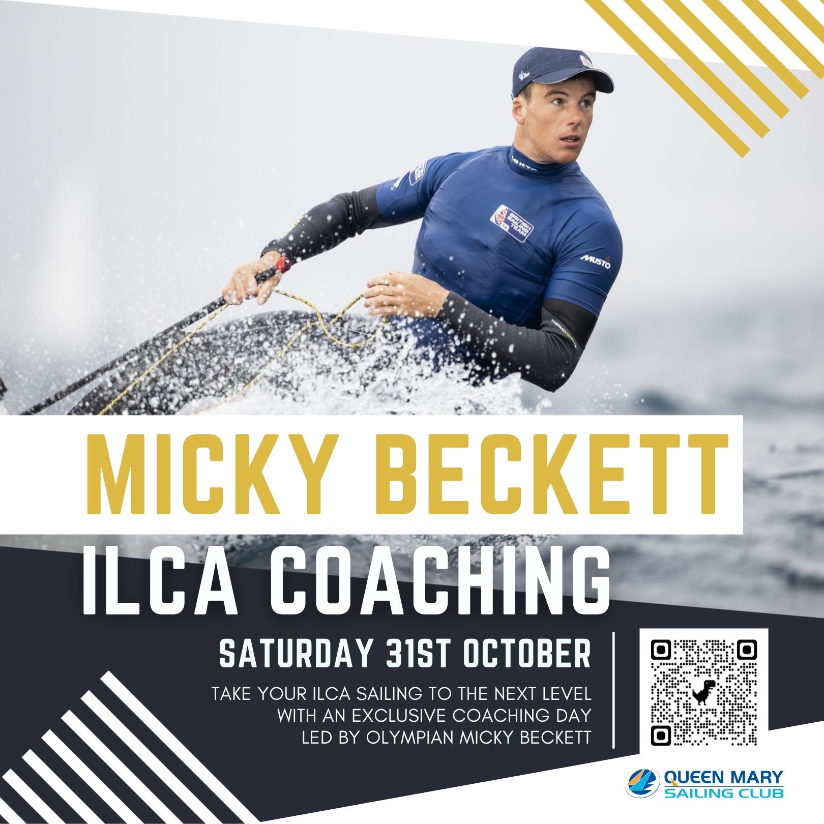Micky Beckett ILCA Training Day2