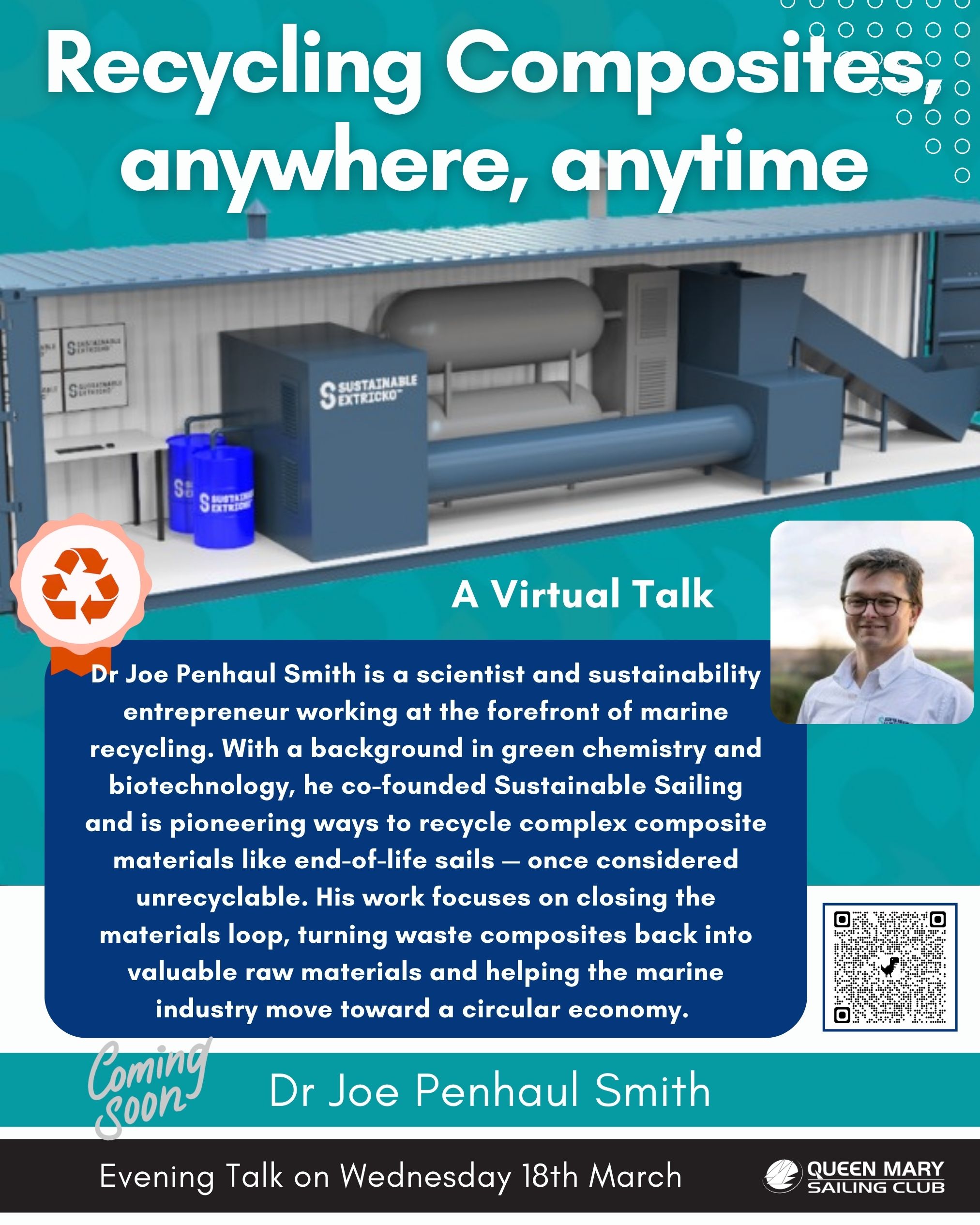 QMSC Winter Talk Recycling Composites anywhere anytime