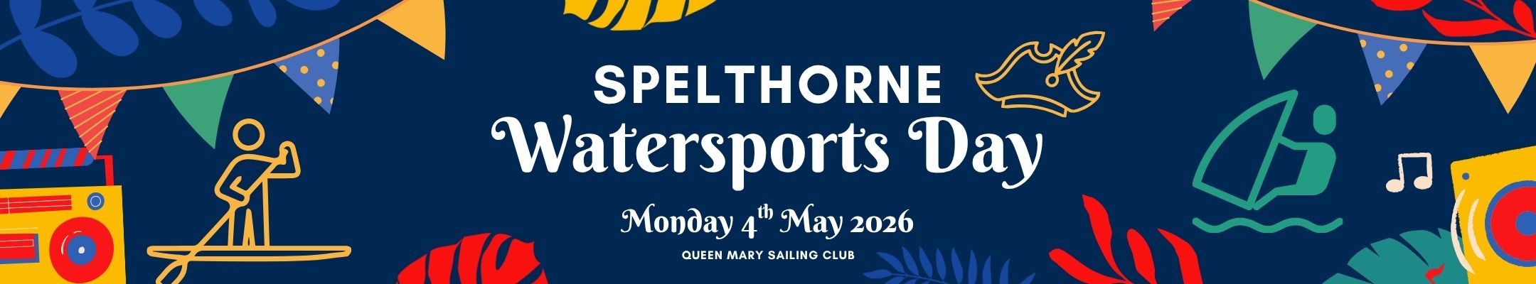 Spelthorne Watersports Day 2026 Banner 1