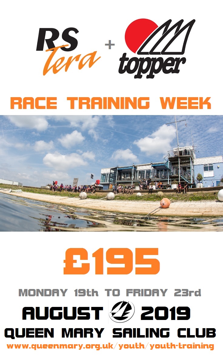 Topper and RS Tera Race Training Week 2022
