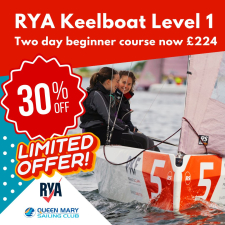 30 off RYA Keelboating 1